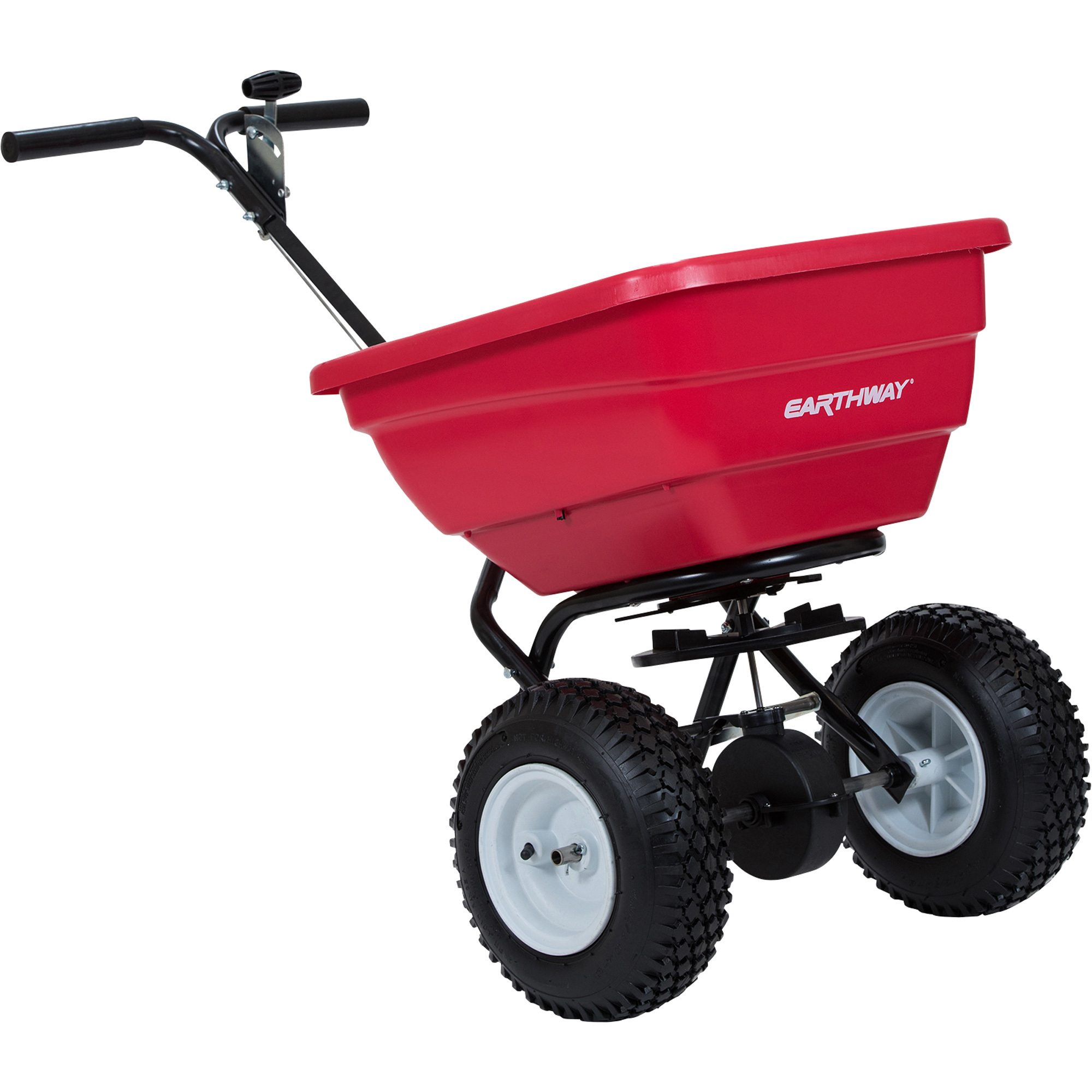 EarthWay High-Output Walk-Behind Broadcast Spreader, 80-Lb. Capacity, Model# F80H